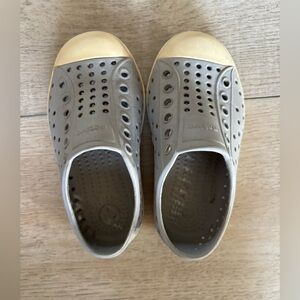 Native Gray toddler shoes